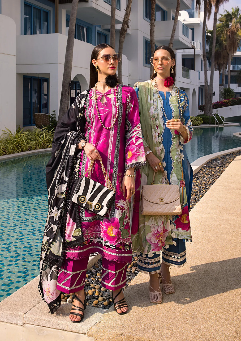 Elaf Premium | Prints Collection 2024 | EOP-08A PETUNIA - Khanumjan  Pakistani Clothes and Designer Dresses in UK, USA 