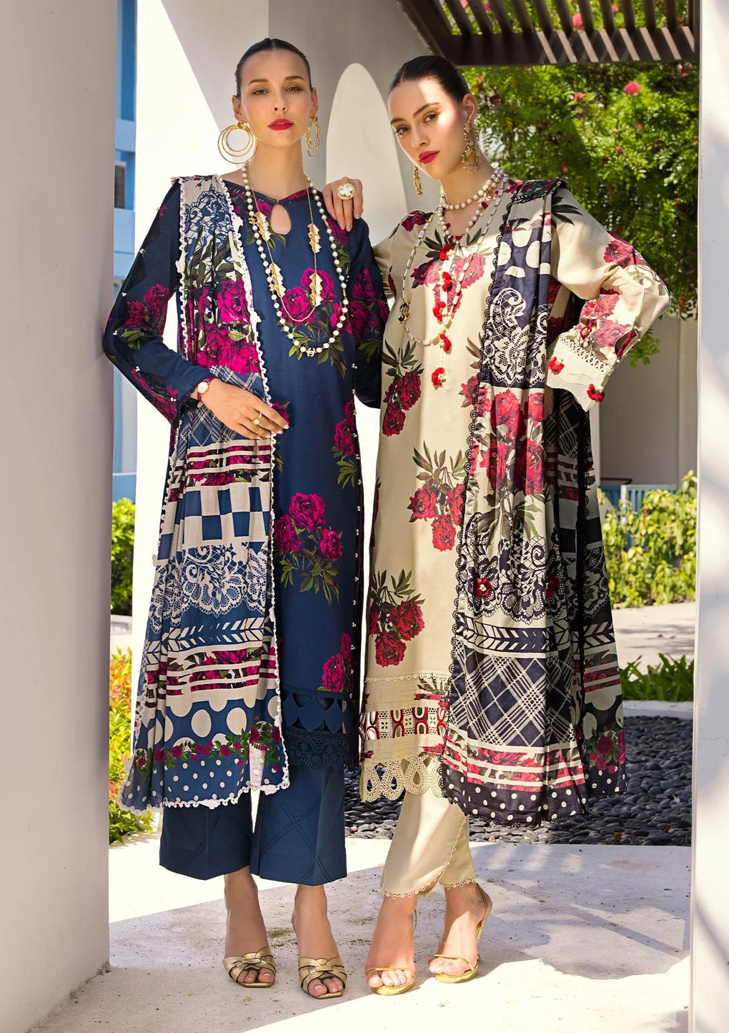 Elaf Premium | Prints Collection 2024 | EOP-03A SWAN - Khanumjan  Pakistani Clothes and Designer Dresses in UK, USA 