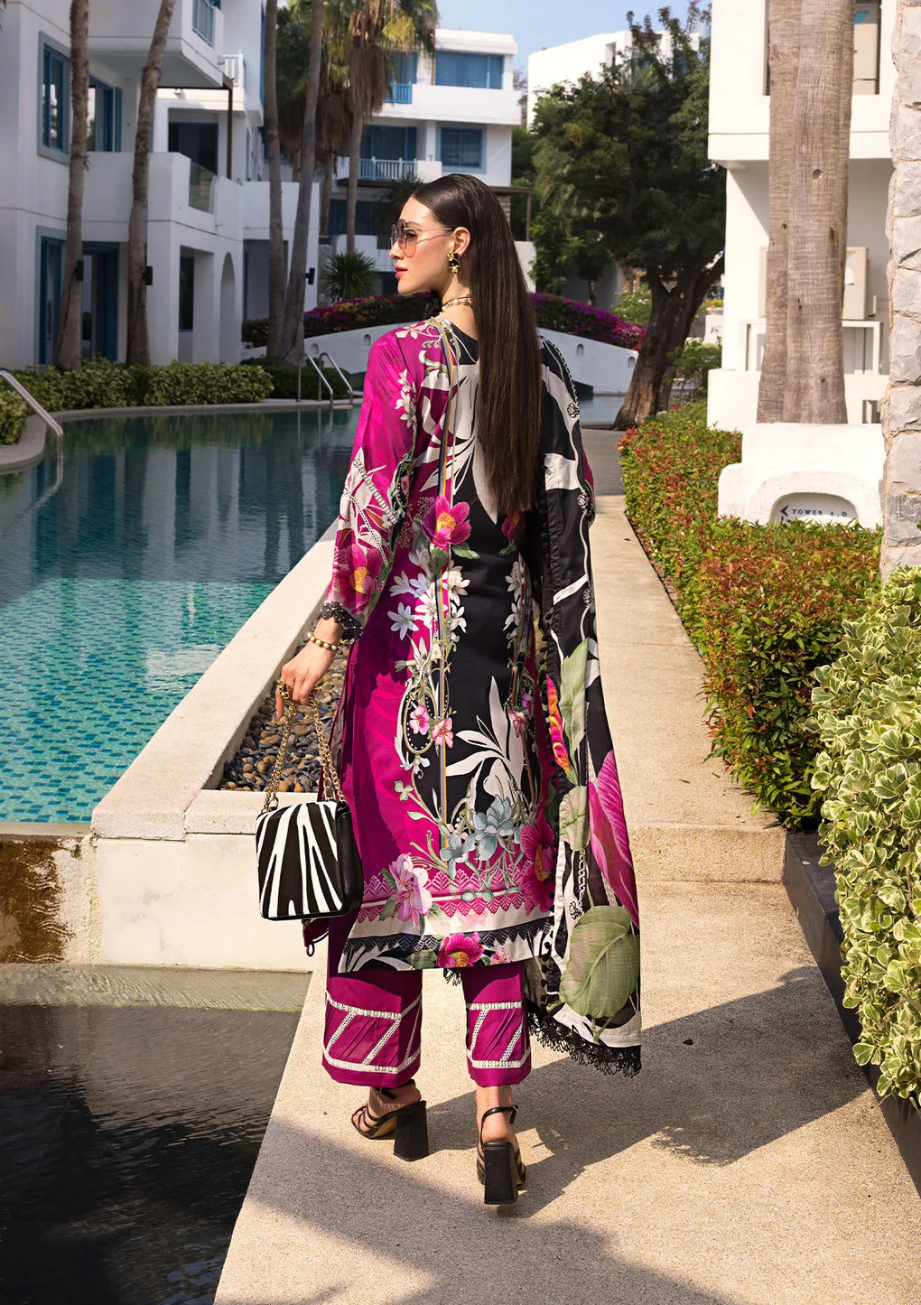 Elaf Premium | Prints Collection 2024 | EOP-08A PETUNIA - Khanumjan  Pakistani Clothes and Designer Dresses in UK, USA 