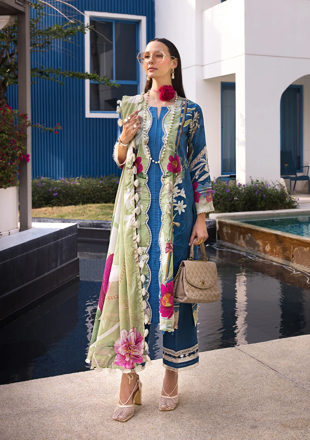 Elaf Premium | Prints Collection 2024 | EOP-08B WHIMSY TOSCANA - Khanumjan  Pakistani Clothes and Designer Dresses in UK, USA 