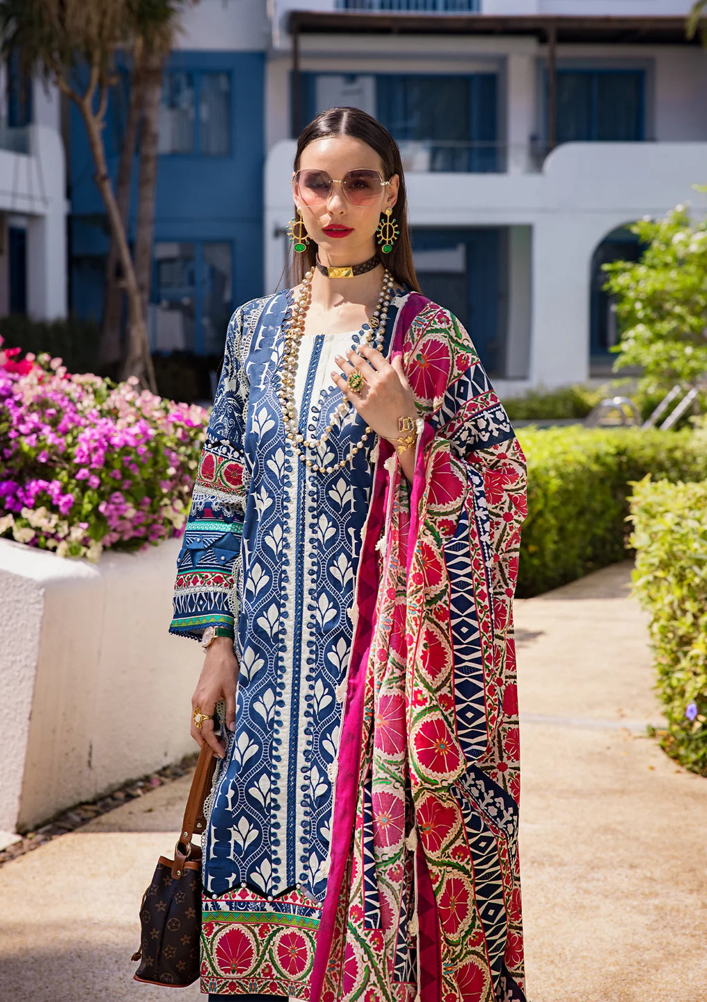 Elaf Premium | Prints Collection 2024 | EOP-07B ELNAZ - Khanumjan  Pakistani Clothes and Designer Dresses in UK, USA 