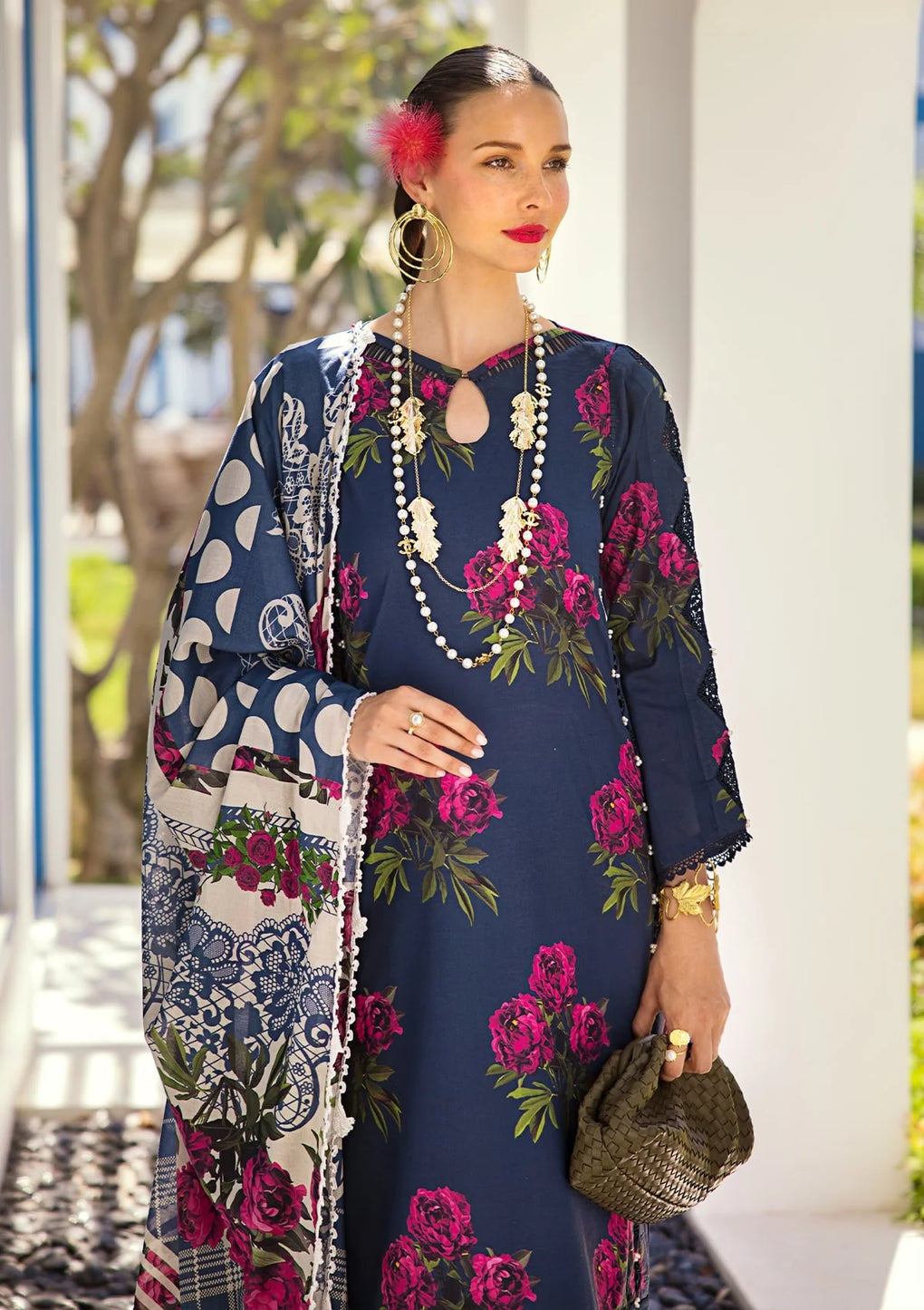 Elaf Premium | Prints Collection 2024 | EOP-03B PATTAYA POISE - Khanumjan  Pakistani Clothes and Designer Dresses in UK, USA 