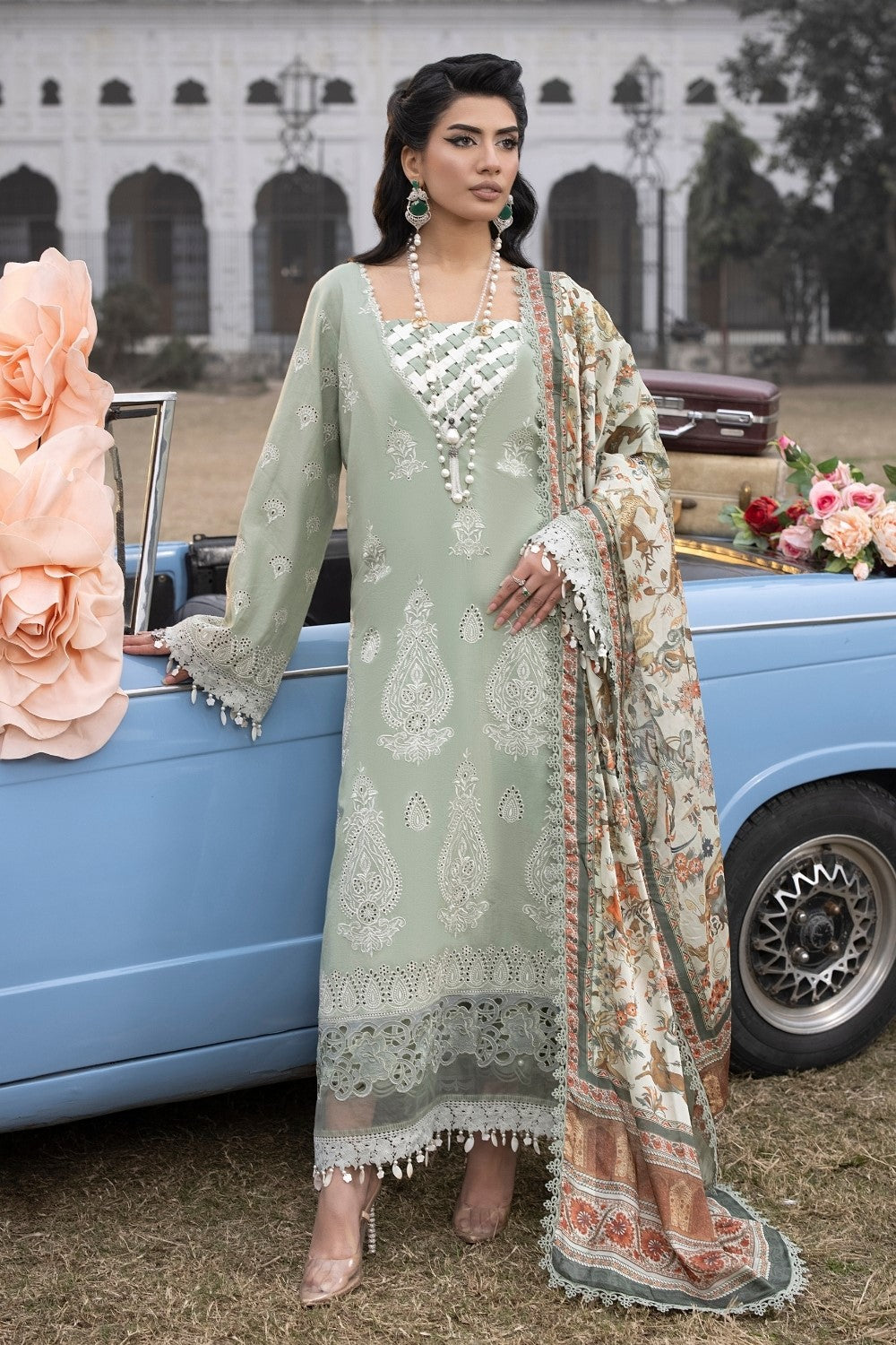 Ittehad | Embroidered Lawn | I-16 - Khanumjan  Pakistani Clothes and Designer Dresses in UK, USA 
