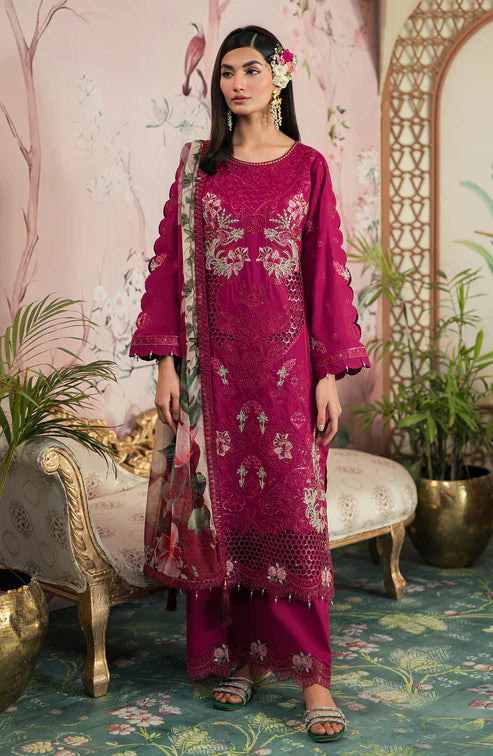 Emaan Adeel | Ayra Luxury Lawn 24 | AR-04 - Khanumjan  Pakistani Clothes and Designer Dresses in UK, USA 