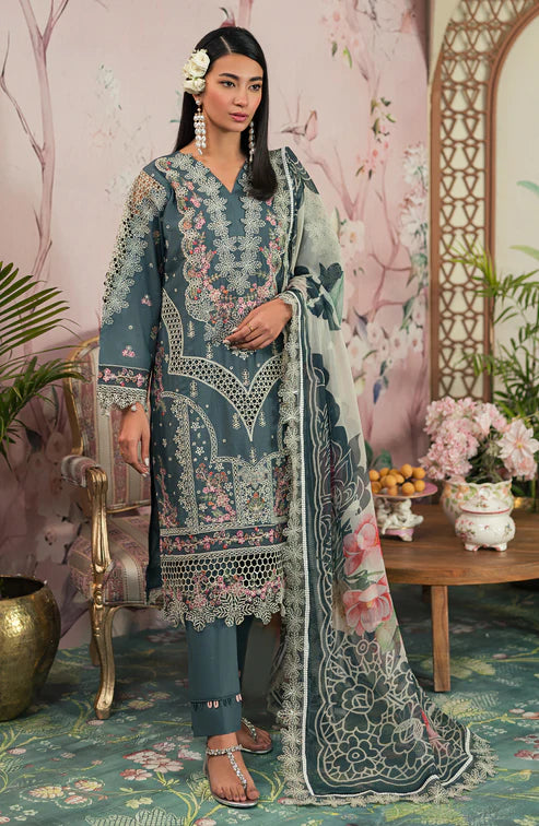 Emaan Adeel | Ayra Luxury Lawn 24 | AR-09 - Khanumjan  Pakistani Clothes and Designer Dresses in UK, USA 