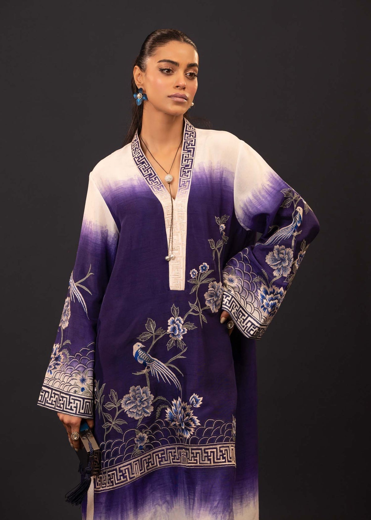 Mahgul | Emerald Hill Formals | Floral Ink - Khanumjan  Pakistani Clothes and Designer Dresses in UK, USA 