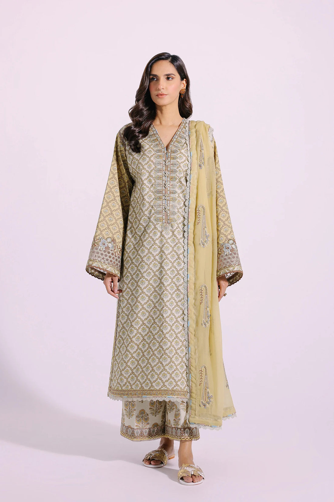 Ethnic | Rozana Collection SS 24 | E0404/203/130 - Khanumjan  Pakistani Clothes and Designer Dresses in UK, USA 