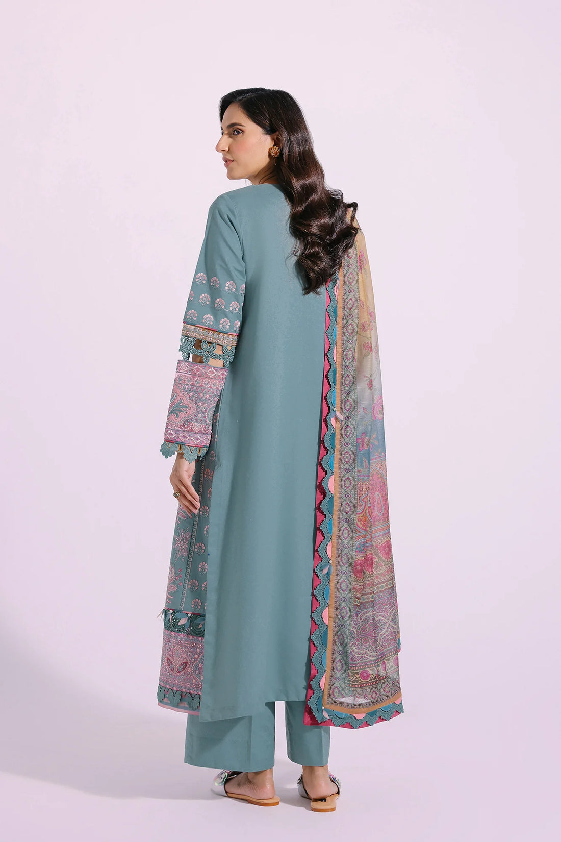 Ethnic | Rozana Collection SS 24 | E0406/203/718 - Khanumjan  Pakistani Clothes and Designer Dresses in UK, USA 