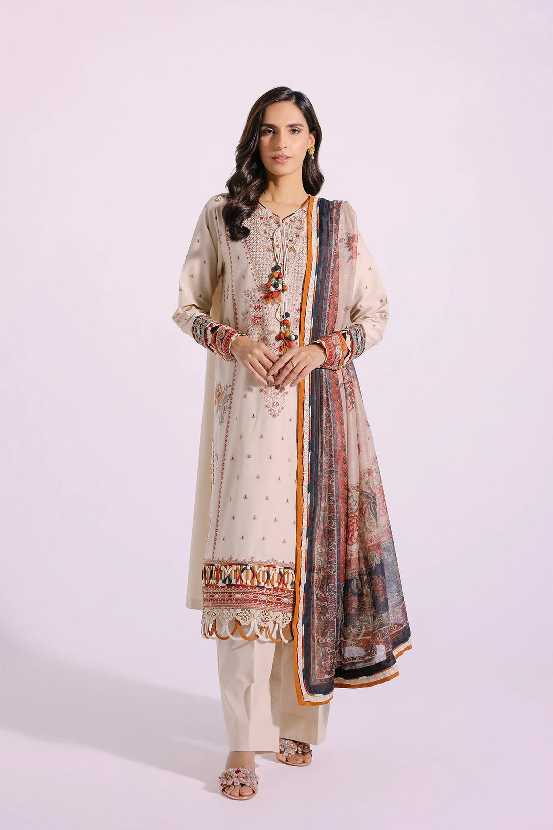 Ethnic | Rozana Collection SS 24 | E0409/203/226 - Khanumjan  Pakistani Clothes and Designer Dresses in UK, USA 