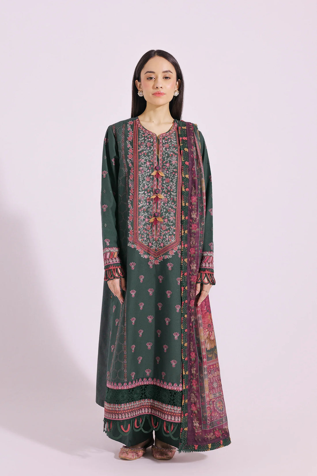 Ethnic | Rozana Collection SS 24 | E0410/203/707 - Khanumjan  Pakistani Clothes and Designer Dresses in UK, USA 