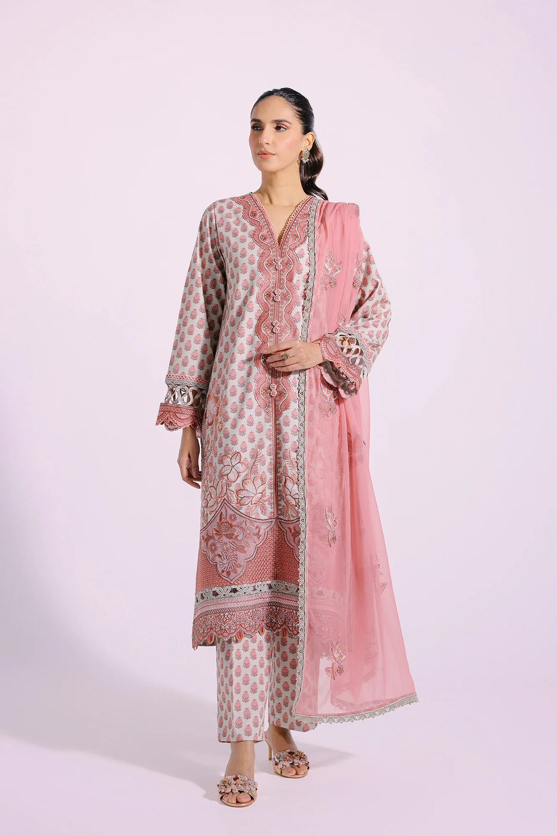 Ethnic | Rozana Collection SS 24 | E0413/203/326 - Khanumjan  Pakistani Clothes and Designer Dresses in UK, USA 