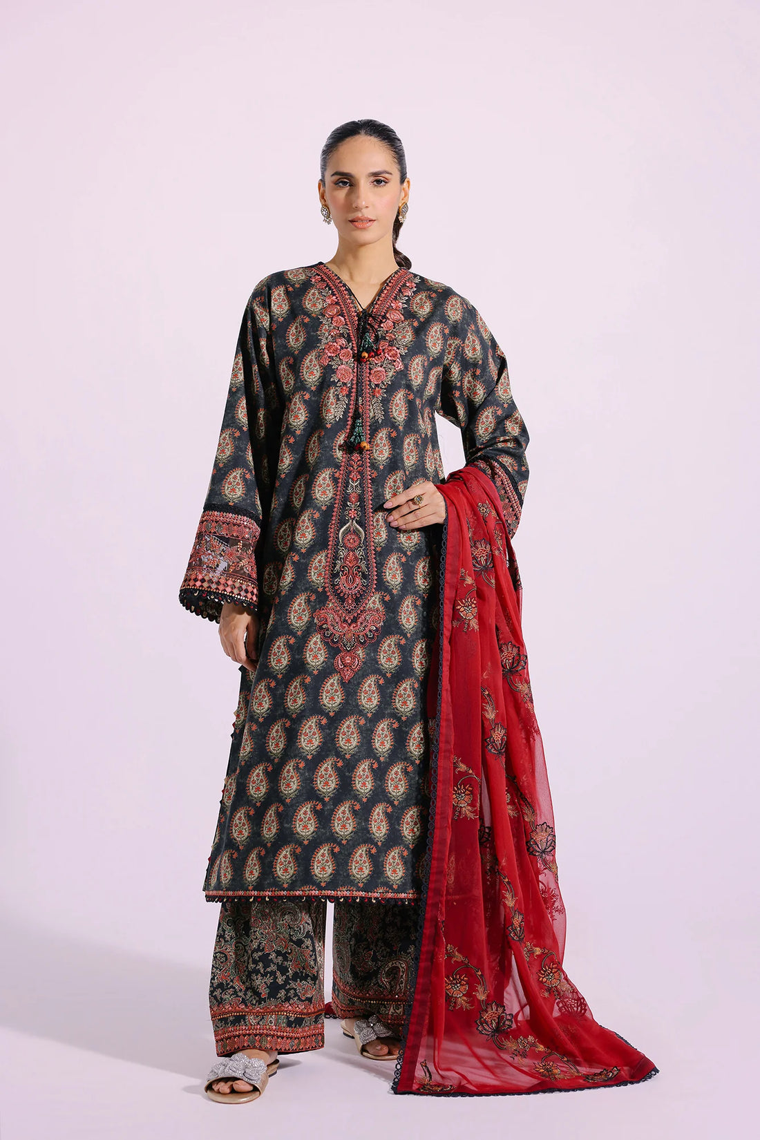 Ethnic | Rozana Collection SS 24 | E0414/203/116 - Khanumjan  Pakistani Clothes and Designer Dresses in UK, USA 