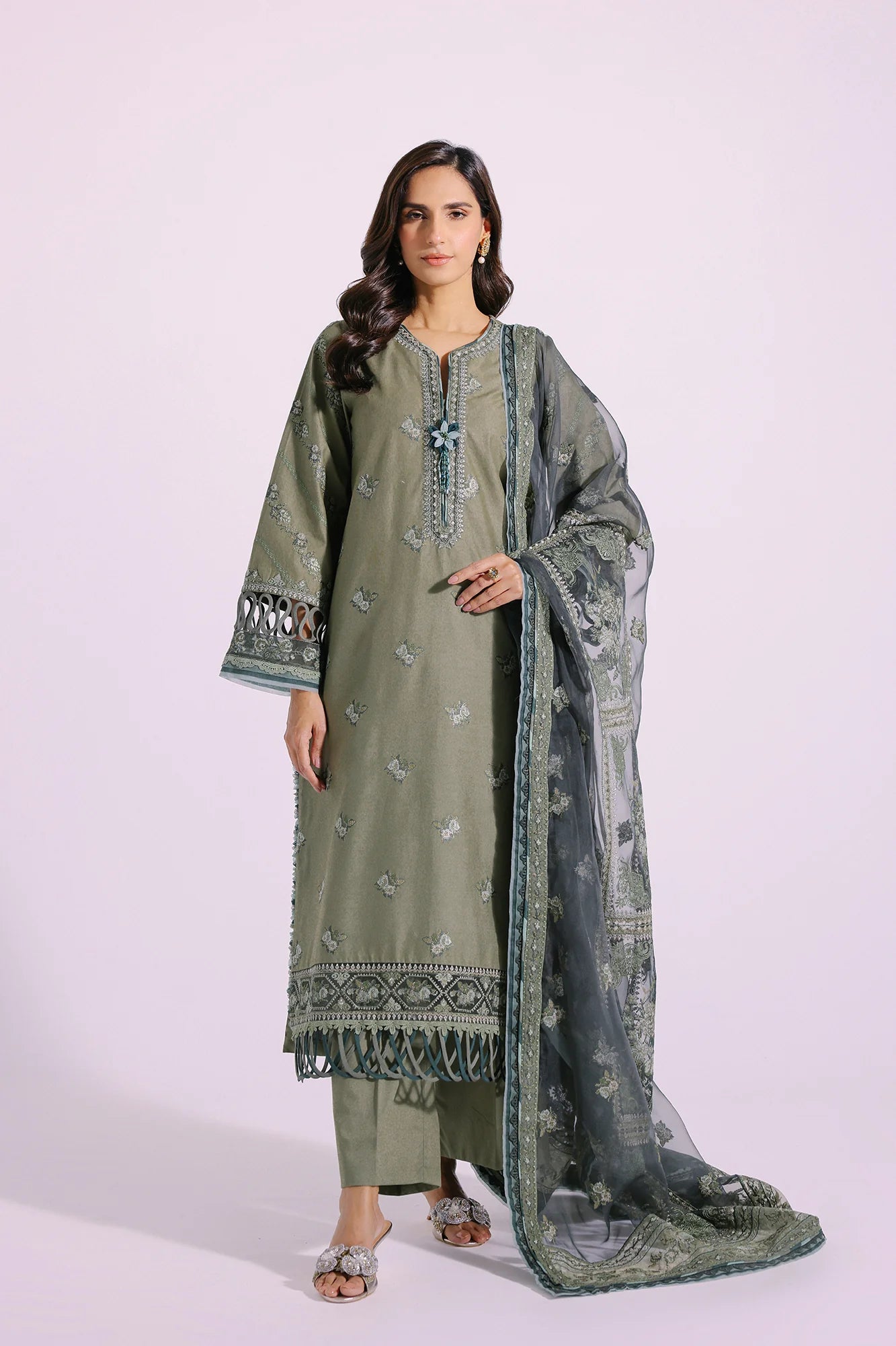 Ethnic | Rozana Collection SS 24 | E0415/203/127 - Khanumjan  Pakistani Clothes and Designer Dresses in UK, USA 