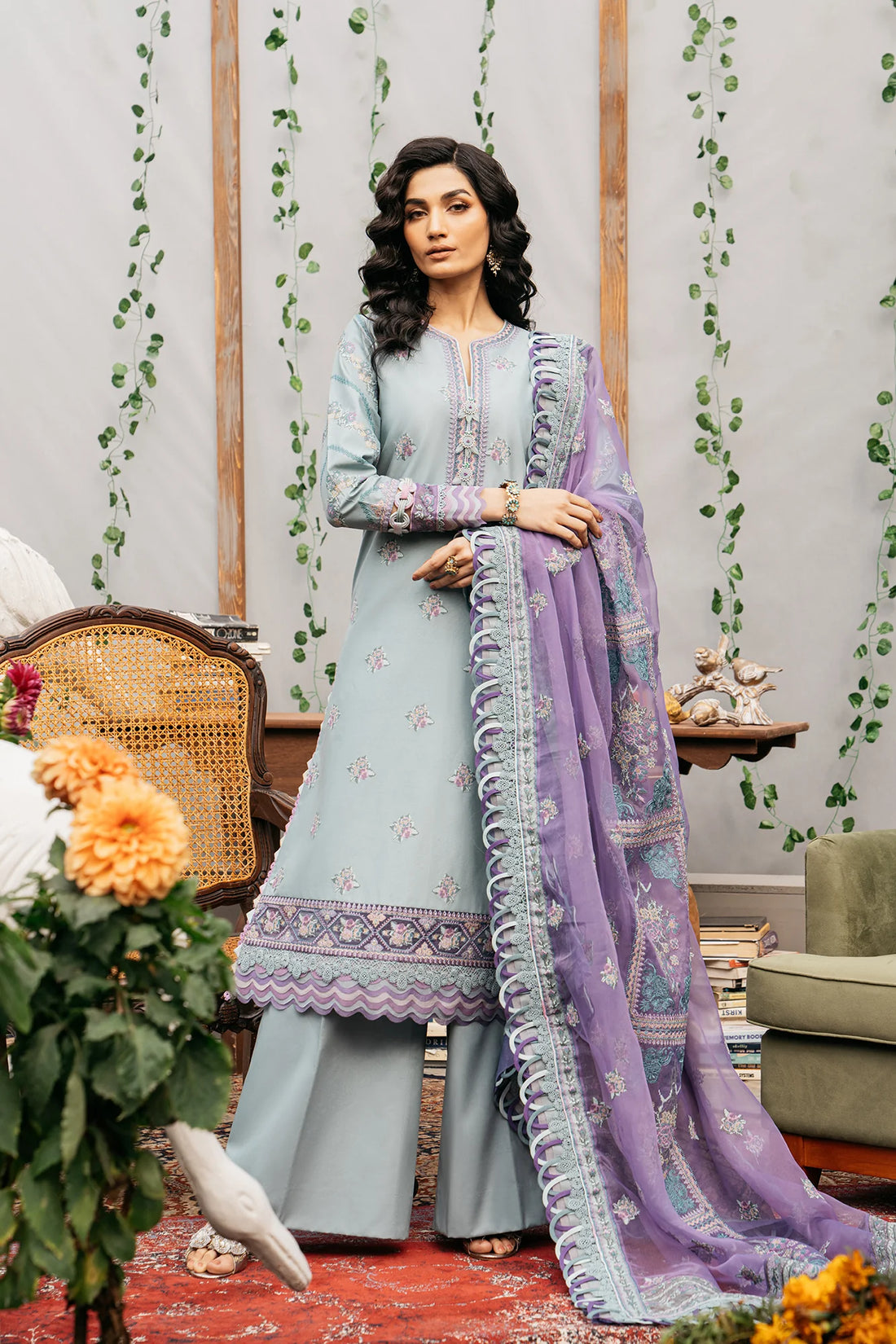 Ethnic | Rozana Collection SS 24 | E0415/203/716 - Khanumjan  Pakistani Clothes and Designer Dresses in UK, USA 