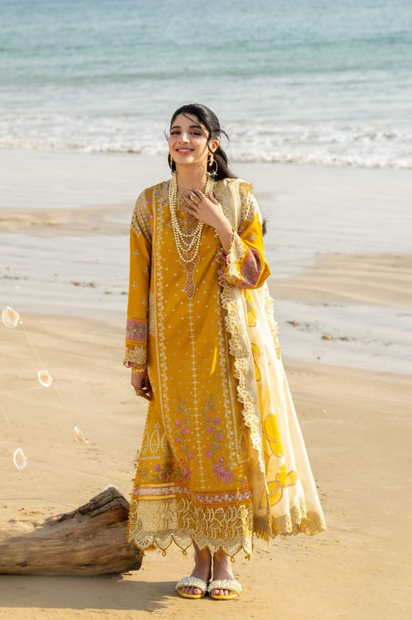 Aabyaan | Saagar Luxury Lawn 25 | ZIYANA (AS-05)