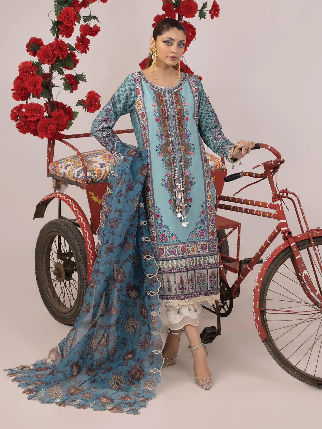 Ittehad | Faiza Faisal  Rangeeli Lawn 24 | Rampa - Khanumjan  Pakistani Clothes and Designer Dresses in UK, USA 