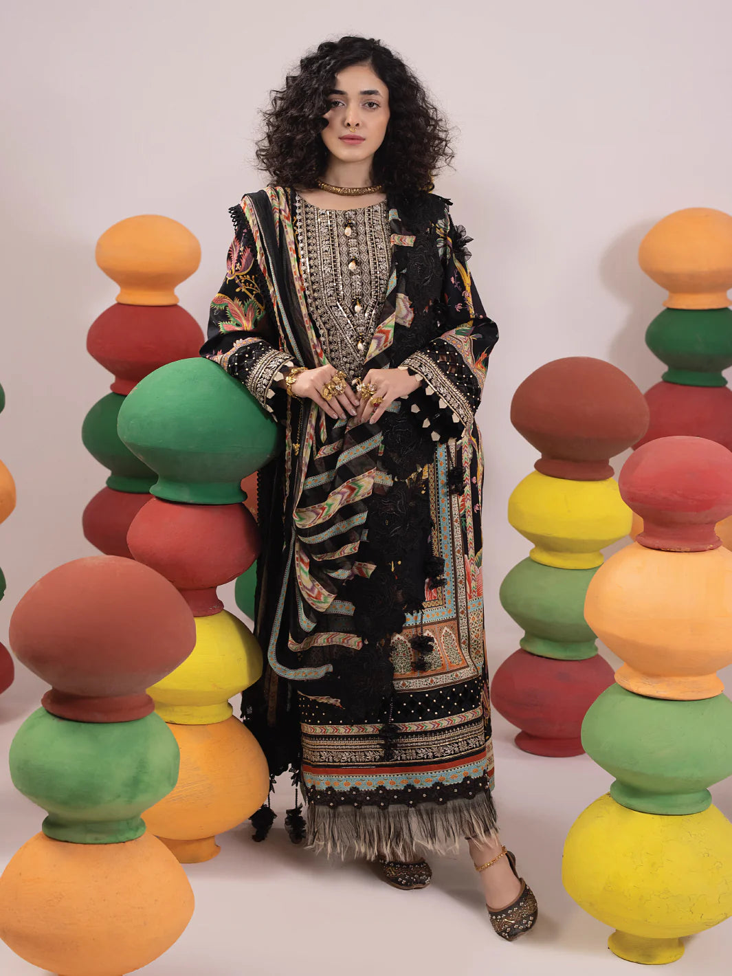 Ittehad | Faiza Faisal  Rangeeli Lawn 24 | BulBul - Khanumjan  Pakistani Clothes and Designer Dresses in UK, USA 