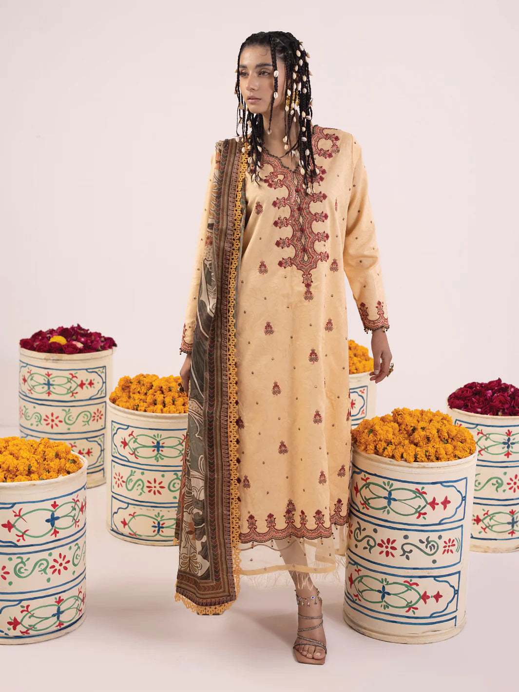 Ittehad | Faiza Faisal  Rangeeli Lawn 24 | Gulabo - Khanumjan  Pakistani Clothes and Designer Dresses in UK, USA 