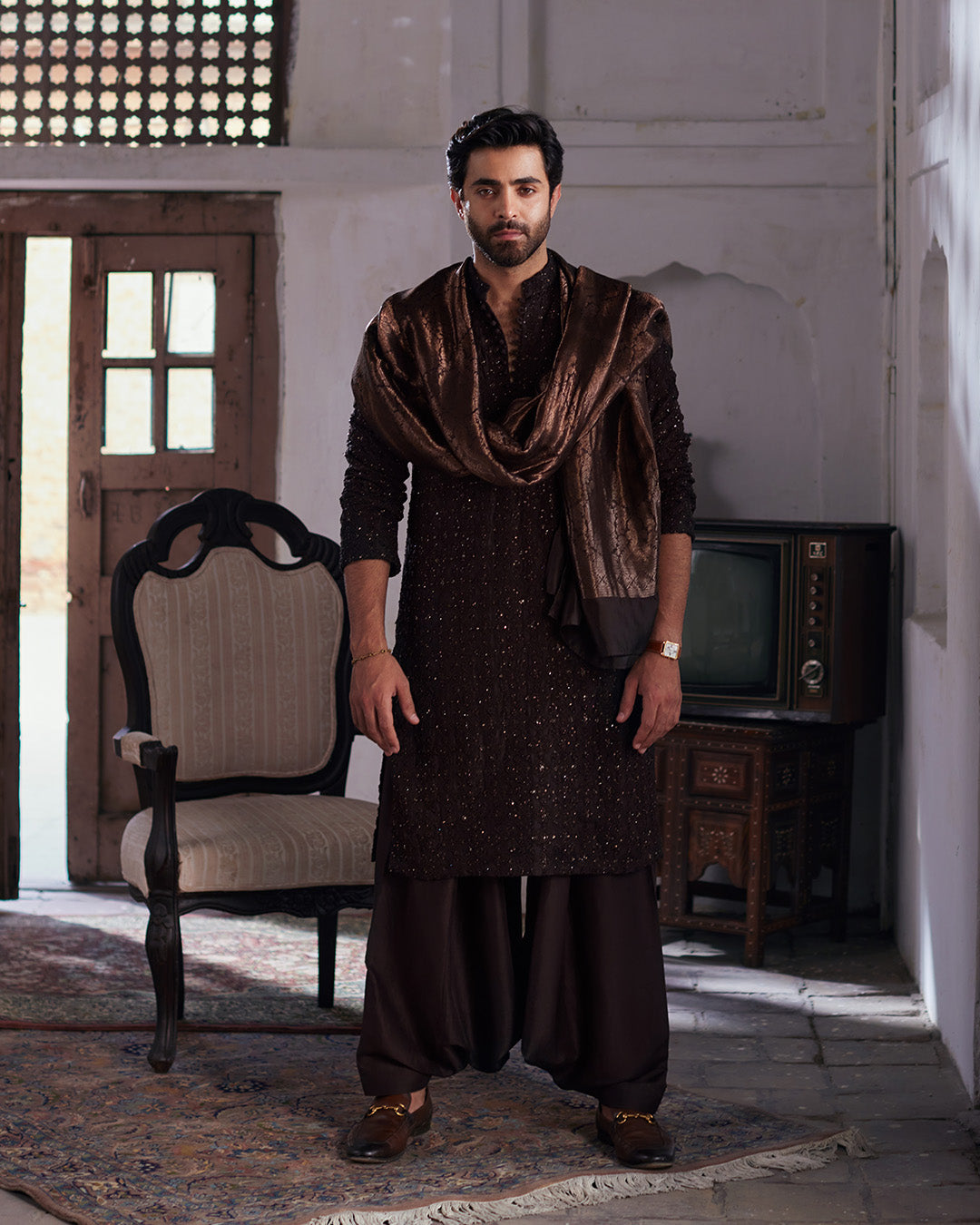 Pakistani Menswear | Vikal - Khanumjan  Pakistani Clothes and Designer Dresses in UK, USA 