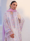 Farah Talib Aziz | Zaza Prints 24 | HEATHER LAVENDER SHIRT AND DUPATTA - Khanumjan  Pakistani Clothes and Designer Dresses in UK, USA 