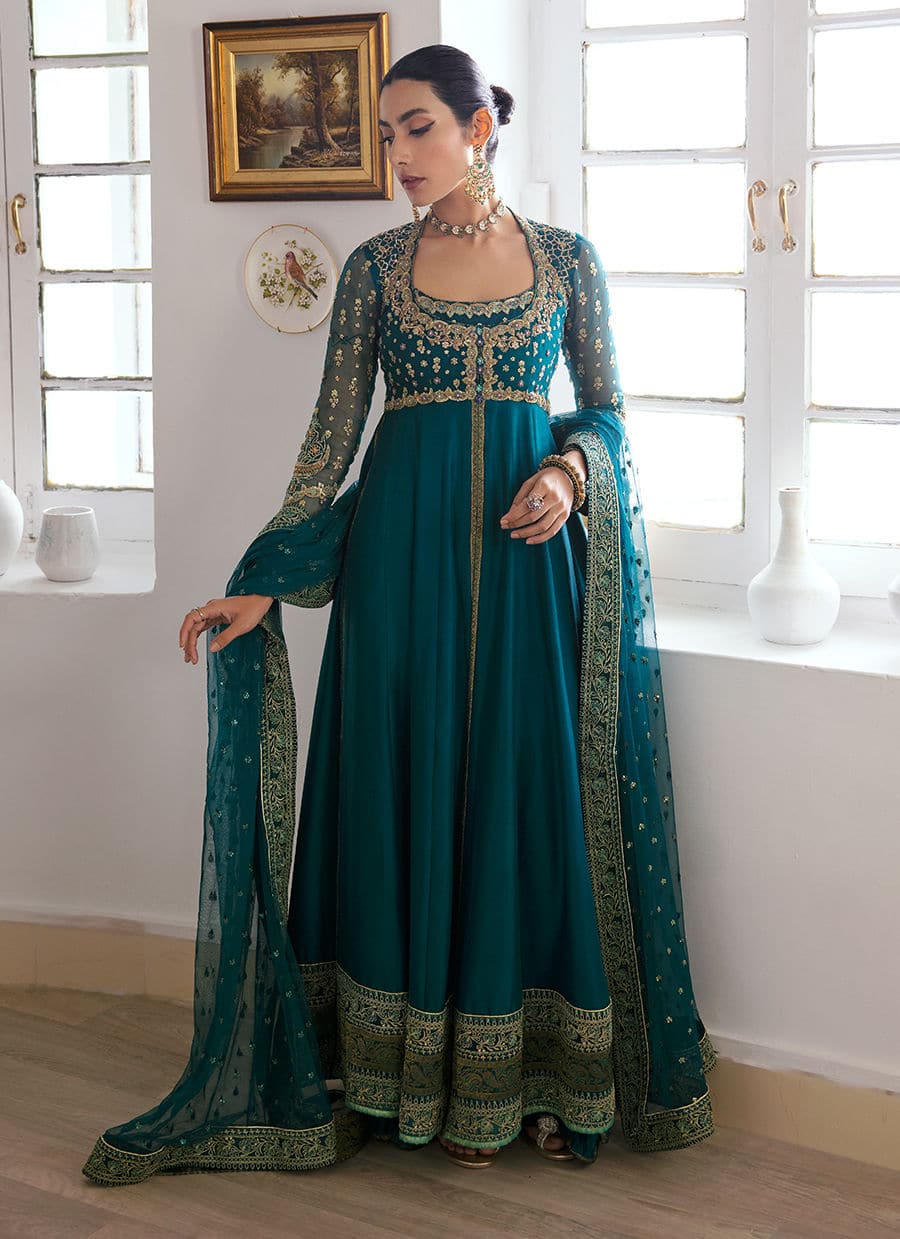 Farah Talib Aziz | Mayna Festive Luxe | AFRA TEAL - Khanumjan  Pakistani Clothes and Designer Dresses in UK, USA 