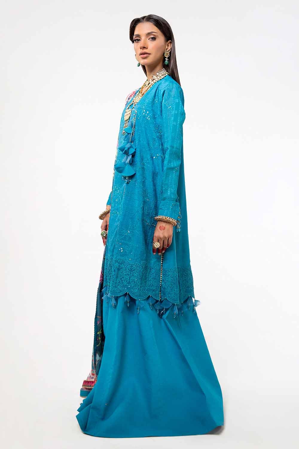 Gul Ahmed | Eid ul Adha Collection | FE-42001 - Khanumjan  Pakistani Clothes and Designer Dresses in UK, USA 