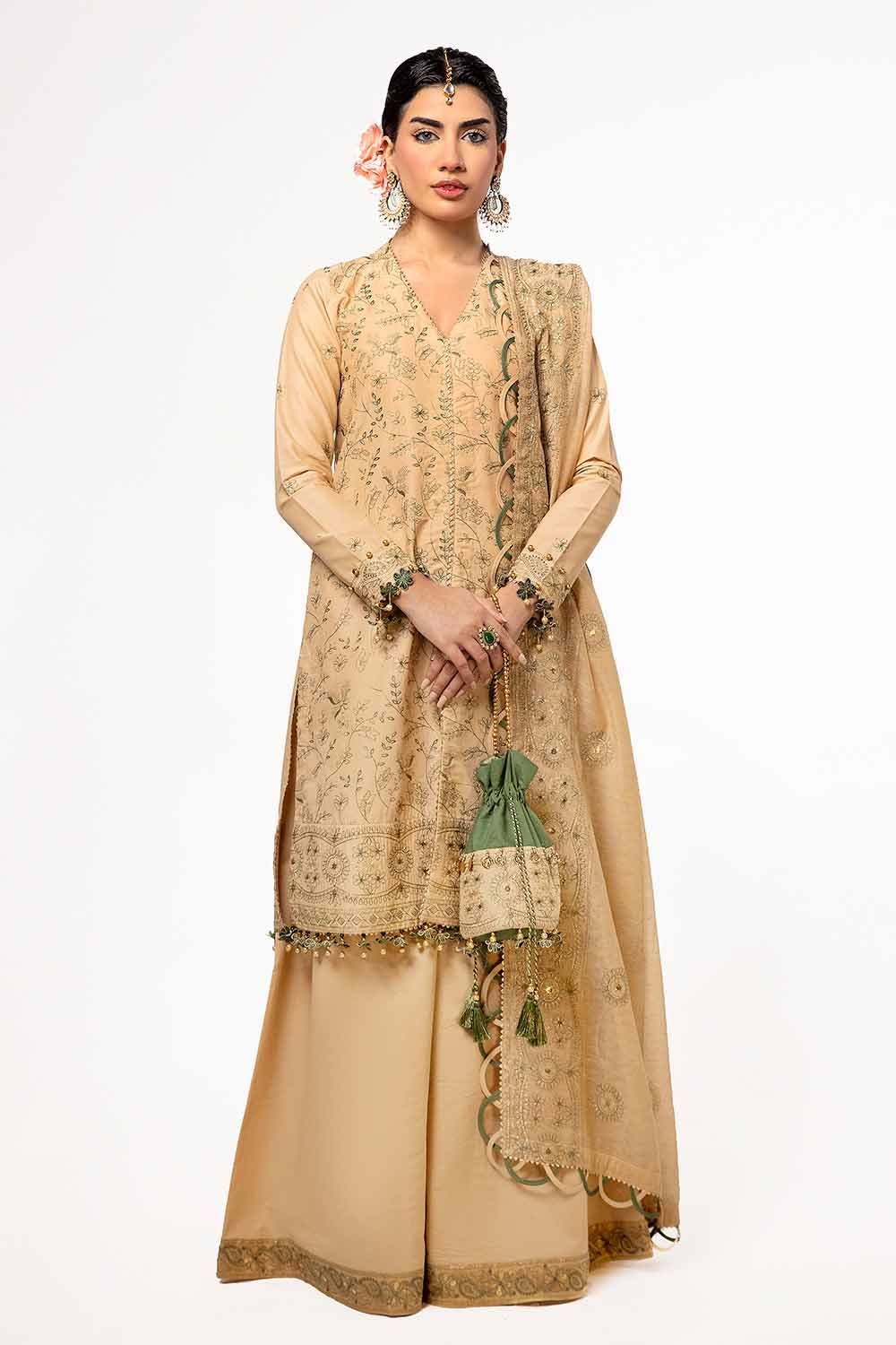 Gul Ahmed | Eid ul Adha Collection | FE-42007 - Khanumjan  Pakistani Clothes and Designer Dresses in UK, USA 