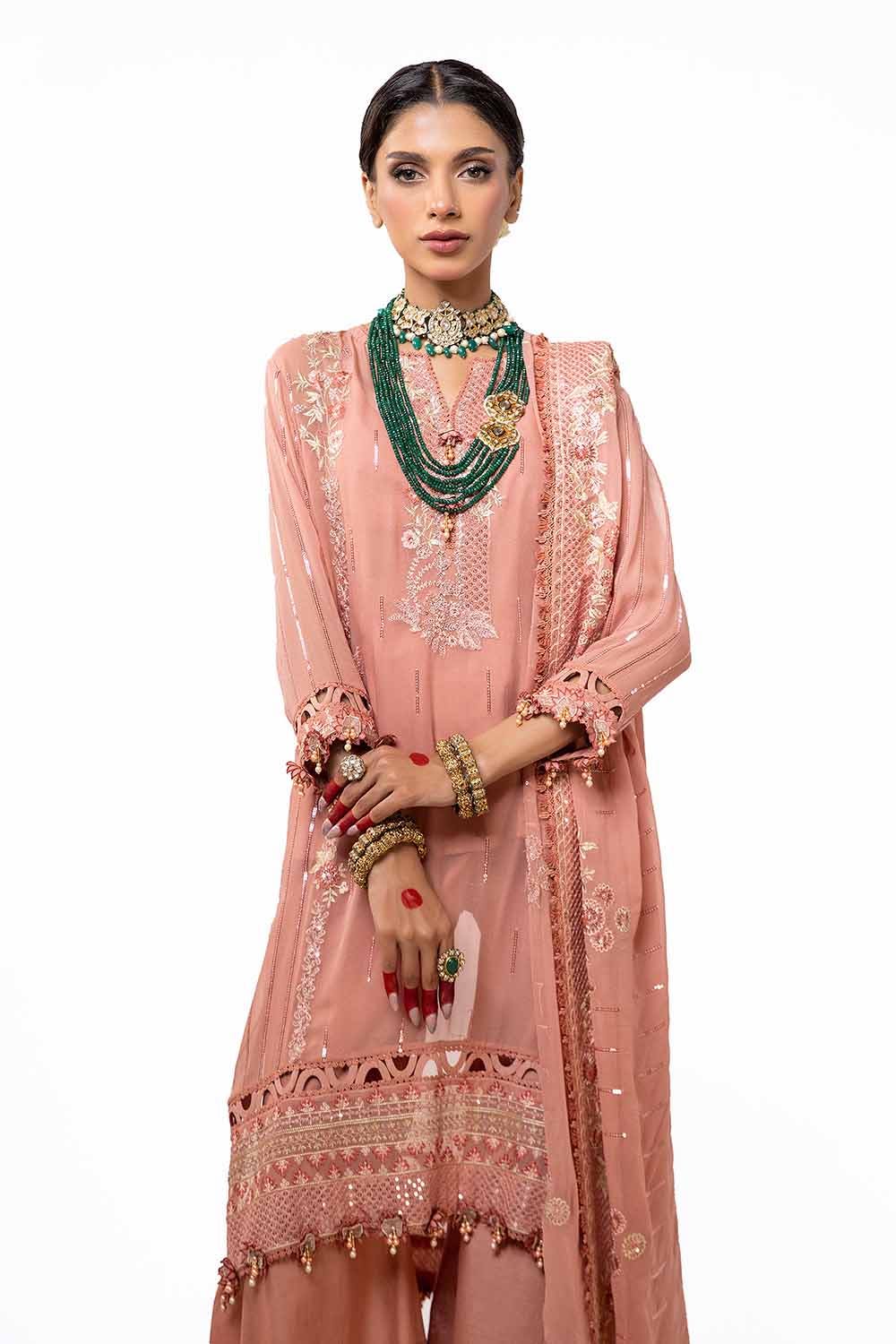 Gul Ahmed | Eid ul Adha Collection | FE-42011 - Khanumjan  Pakistani Clothes and Designer Dresses in UK, USA 