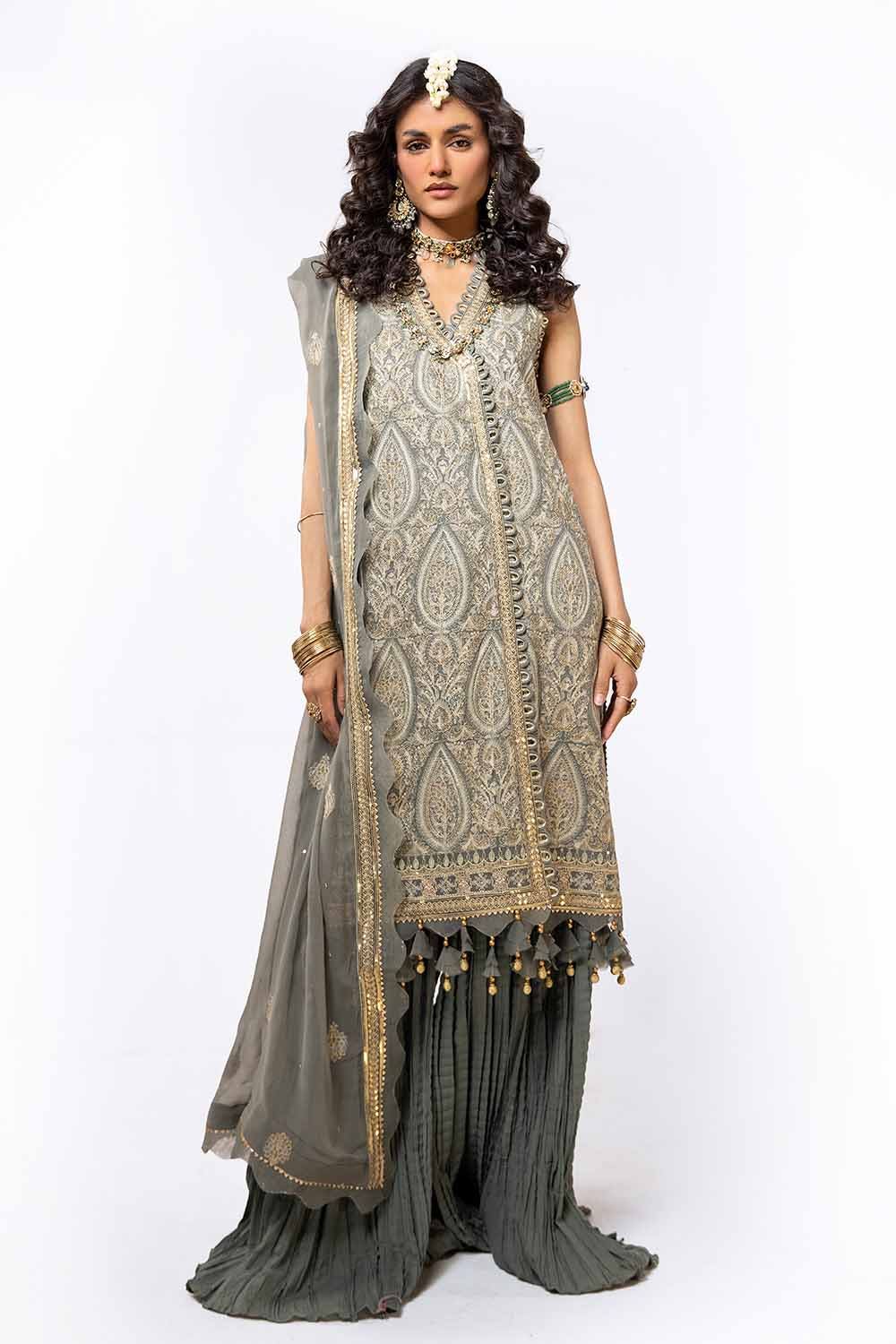 Gul Ahmed | Eid ul Adha Collection | FE-42013 - Khanumjan  Pakistani Clothes and Designer Dresses in UK, USA 