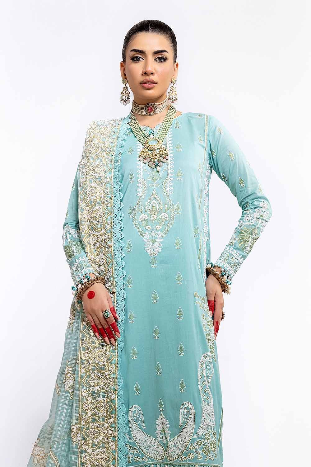 Gul Ahmed | Eid ul Adha Collection | FE-42022 - Khanumjan  Pakistani Clothes and Designer Dresses in UK, USA 