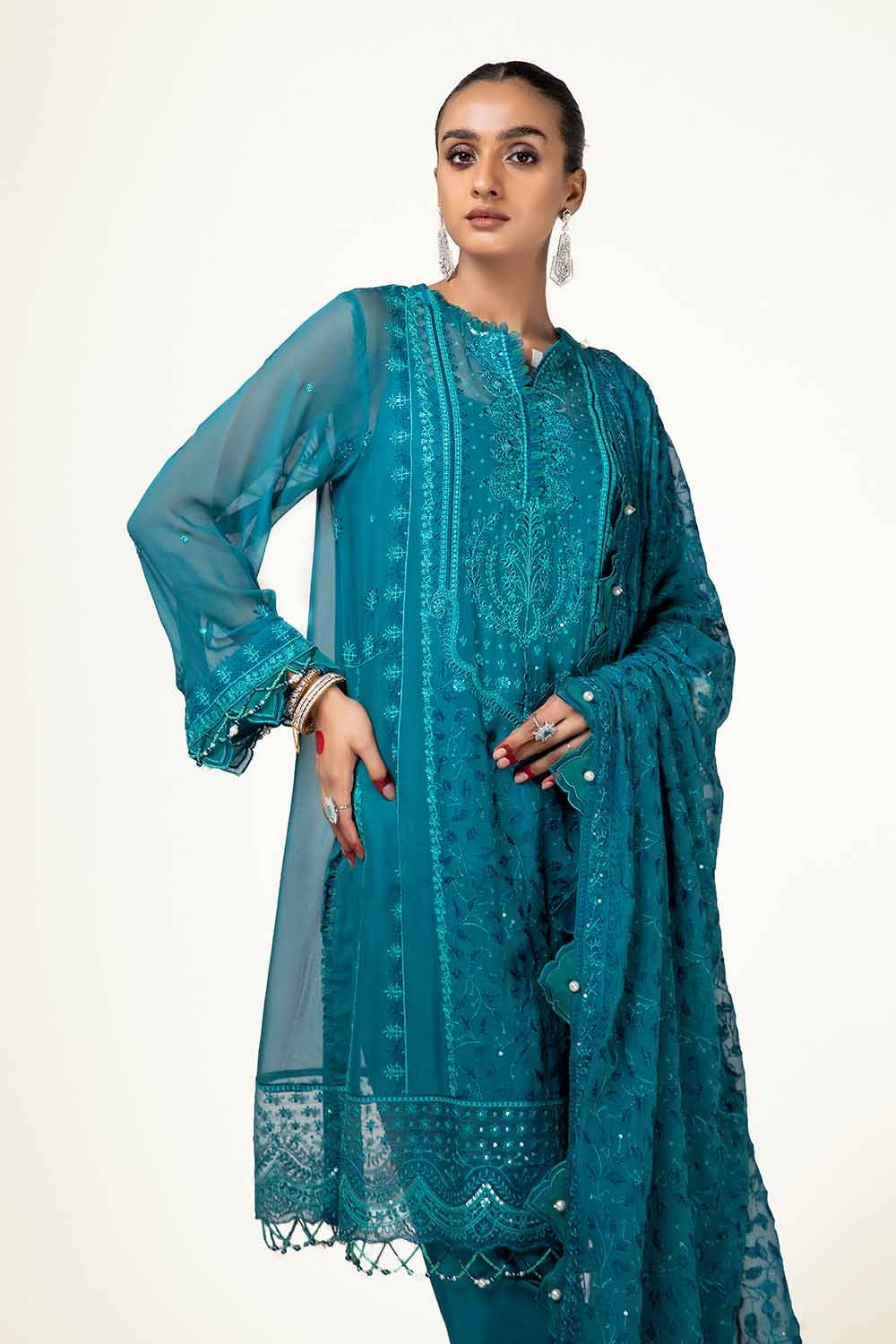 Gul Ahmed | Eid ul Adha Collection | FE-42024 - Khanumjan  Pakistani Clothes and Designer Dresses in UK, USA 