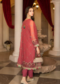 Strawberry | Rimjhim Chiffon Collection | FLS-RJ-003 - Khanumjan  Pakistani Clothes and Designer Dresses in UK, USA 