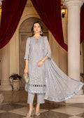 Strawberry | Rimjhim Chiffon Collection | FLS-RJ-008 - Khanumjan  Pakistani Clothes and Designer Dresses in UK, USA 