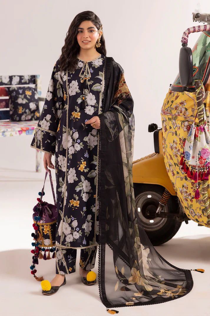 Alizeh | Sheen Lawn Prints 24 | Flora - Khanumjan  Pakistani Clothes and Designer Dresses in UK, USA 