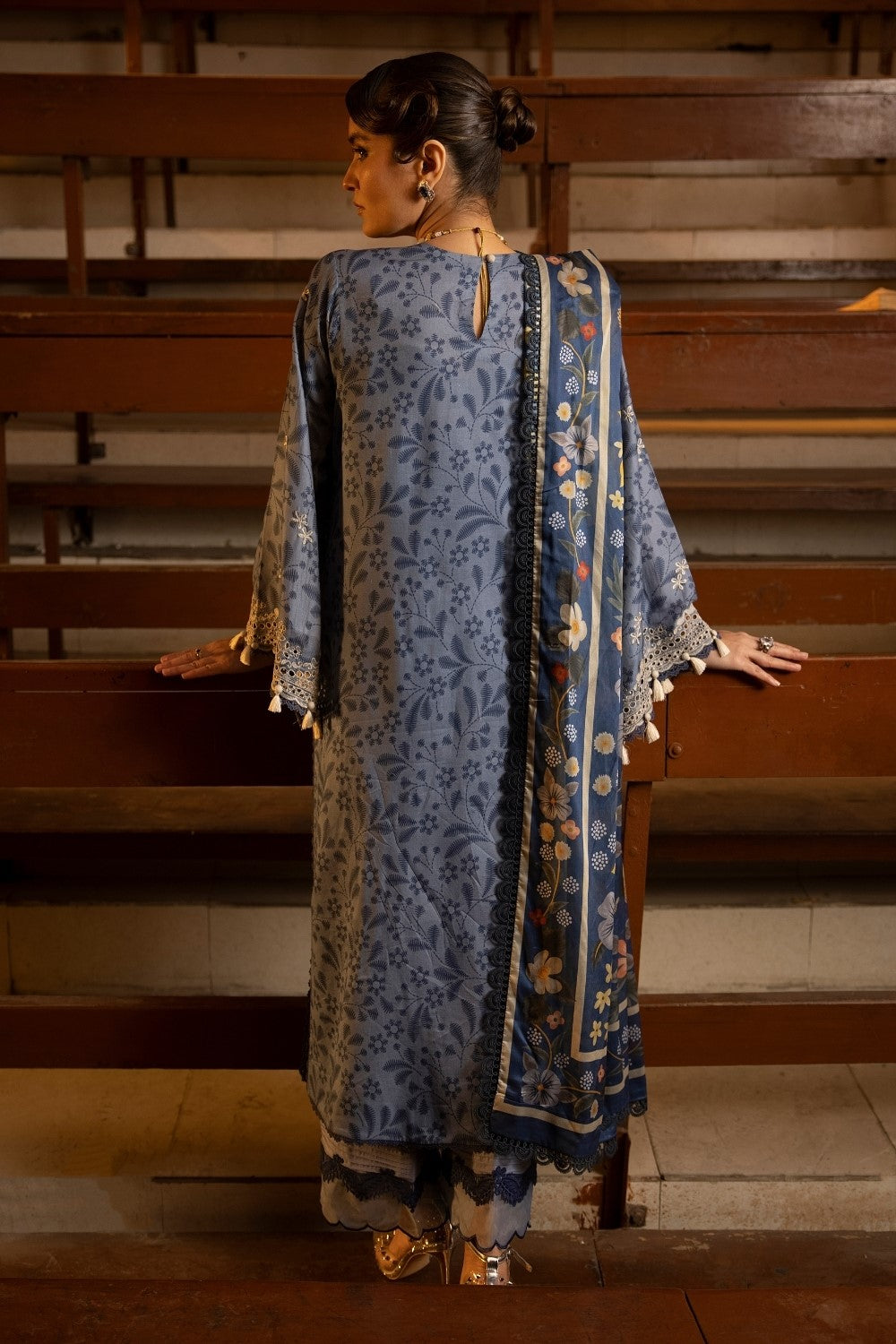 Ittehad | Embroidered Lawn | I-15 - Khanumjan  Pakistani Clothes and Designer Dresses in UK, USA 