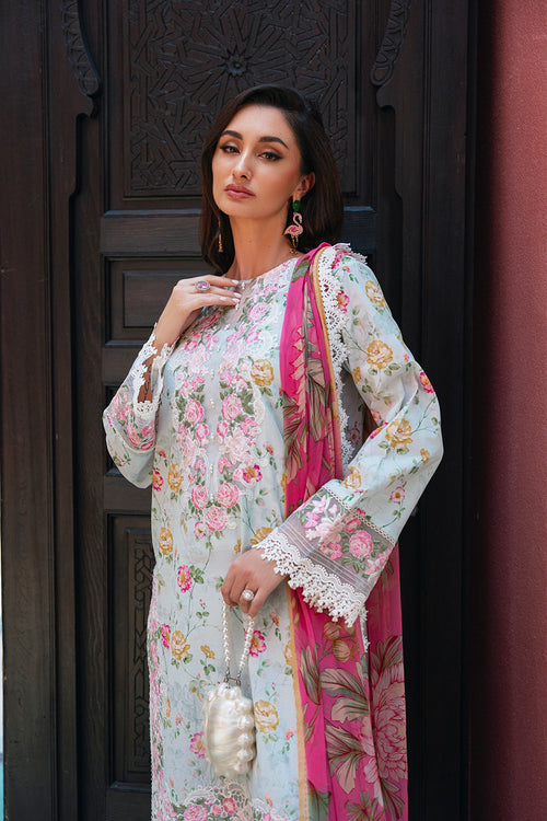 Saira Rizwan | Lawn 2024 | Fanny SRLL2-24-07 - Khanumjan  Pakistani Clothes and Designer Dresses in UK, USA 