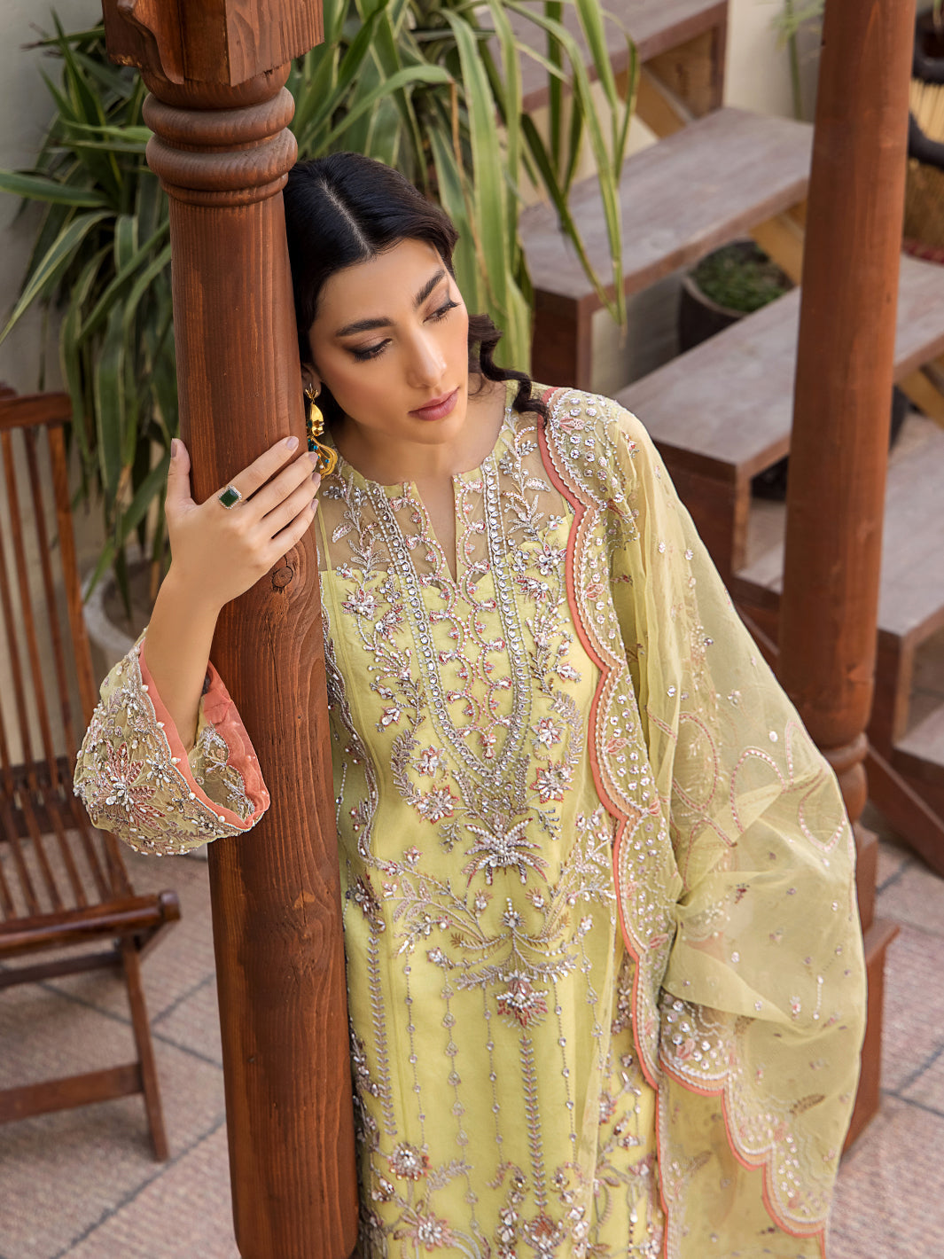 Fozia Khalid | Eid Edit 24 | Antheia - Khanumjan  Pakistani Clothes and Designer Dresses in UK, USA 