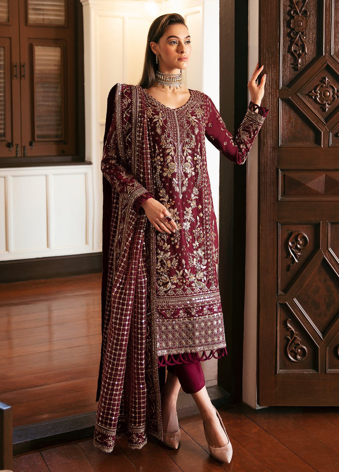 Gulaal | Luxury Pret | VALENTINA (GL-LP-24V1-20) - Khanumjan  Pakistani Clothes and Designer Dresses in UK, USA 