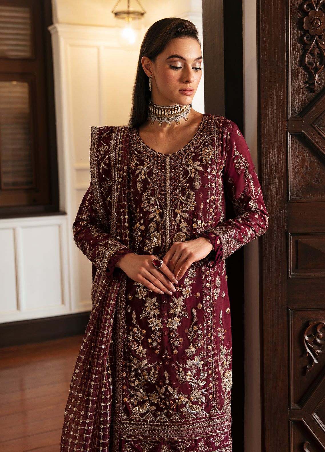 Gulaal | Luxury Pret | VALENTINA (GL-LP-24V1-20) - Khanumjan  Pakistani Clothes and Designer Dresses in UK, USA 