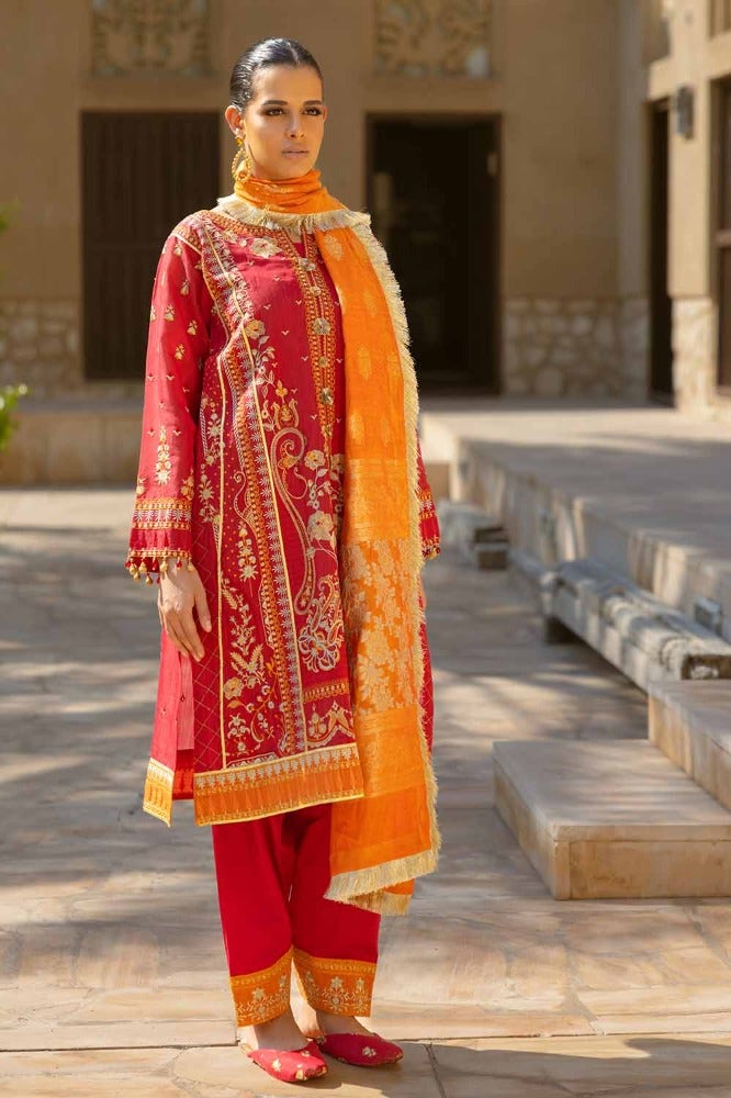 Gul Ahmed | Eid Collection | FE-42056 - Khanumjan  Pakistani Clothes and Designer Dresses in UK, USA 