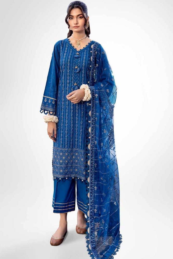 Gul Ahmed | Eid Collection | FE-42027 - Khanumjan  Pakistani Clothes and Designer Dresses in UK, USA 