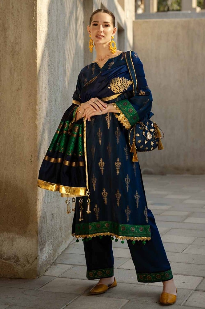 Gul Ahmed | Eid Collection | FE-42008 - Khanumjan  Pakistani Clothes and Designer Dresses in UK, USA 