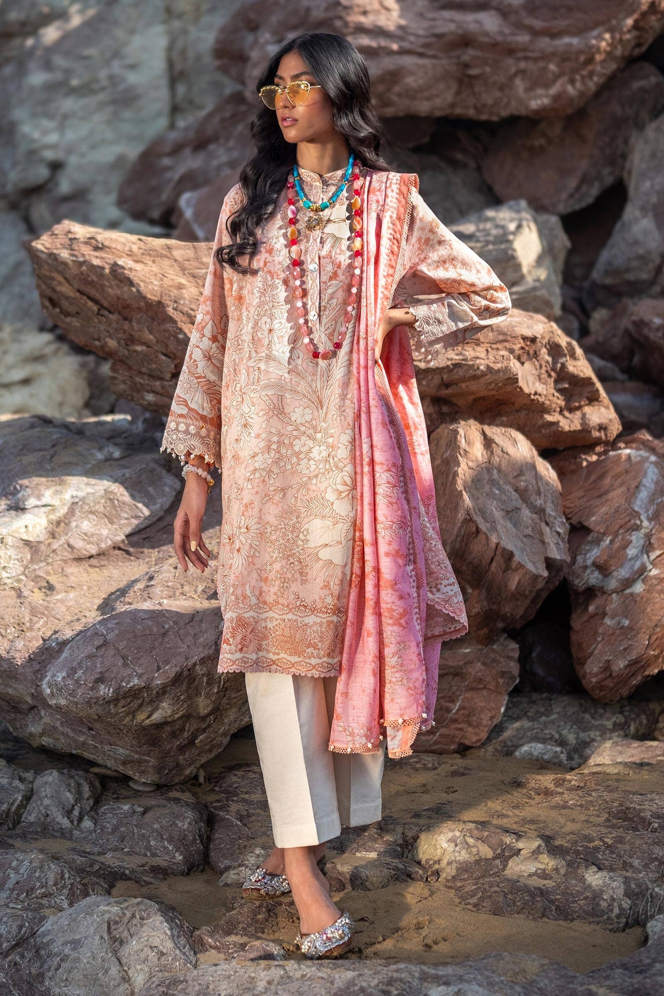 Sana Safinaz | Mahay Spring 24 | H241-009B-2DD - Khanumjan  Pakistani Clothes and Designer Dresses in UK, USA 