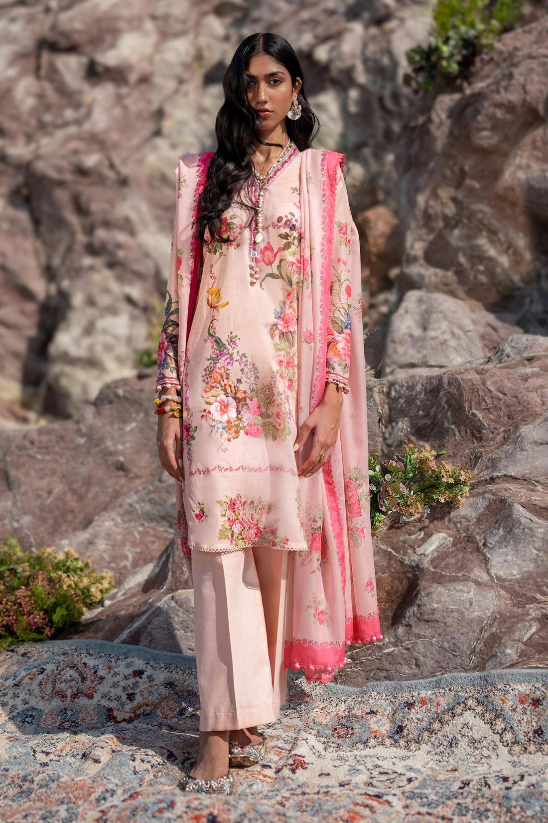 Sana Safinaz | Mahay Spring 24 | H241-026A-3CS - Khanumjan  Pakistani Clothes and Designer Dresses in UK, USA 