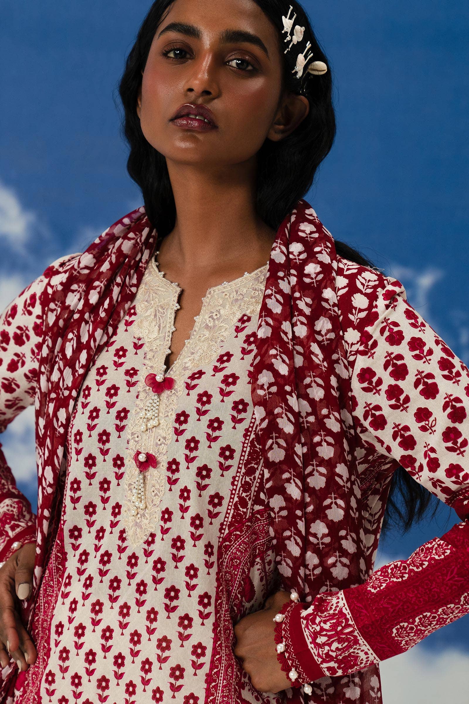 Sana Safinaz | Mahay Summer Lawn 24 | S-44 - Khanumjan  Pakistani Clothes and Designer Dresses in UK, USA 