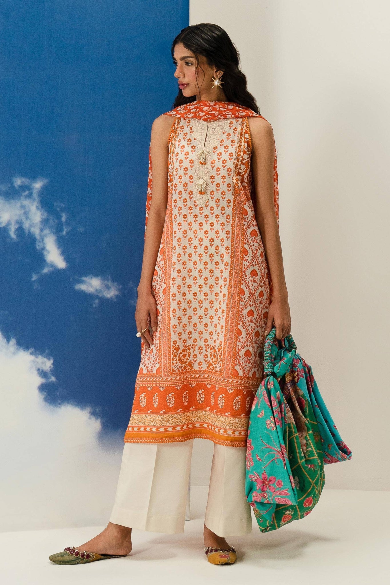 Sana Safinaz | Mahay Summer Lawn 24 | S-43 - Khanumjan  Pakistani Clothes and Designer Dresses in UK, USA 