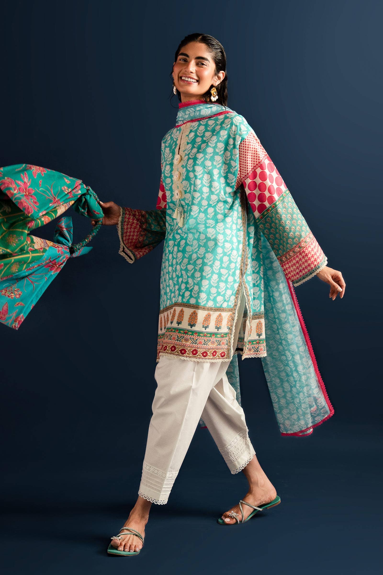 Sana Safinaz | Mahay Summer Lawn 24 | S-13 - Khanumjan  Pakistani Clothes and Designer Dresses in UK, USA 