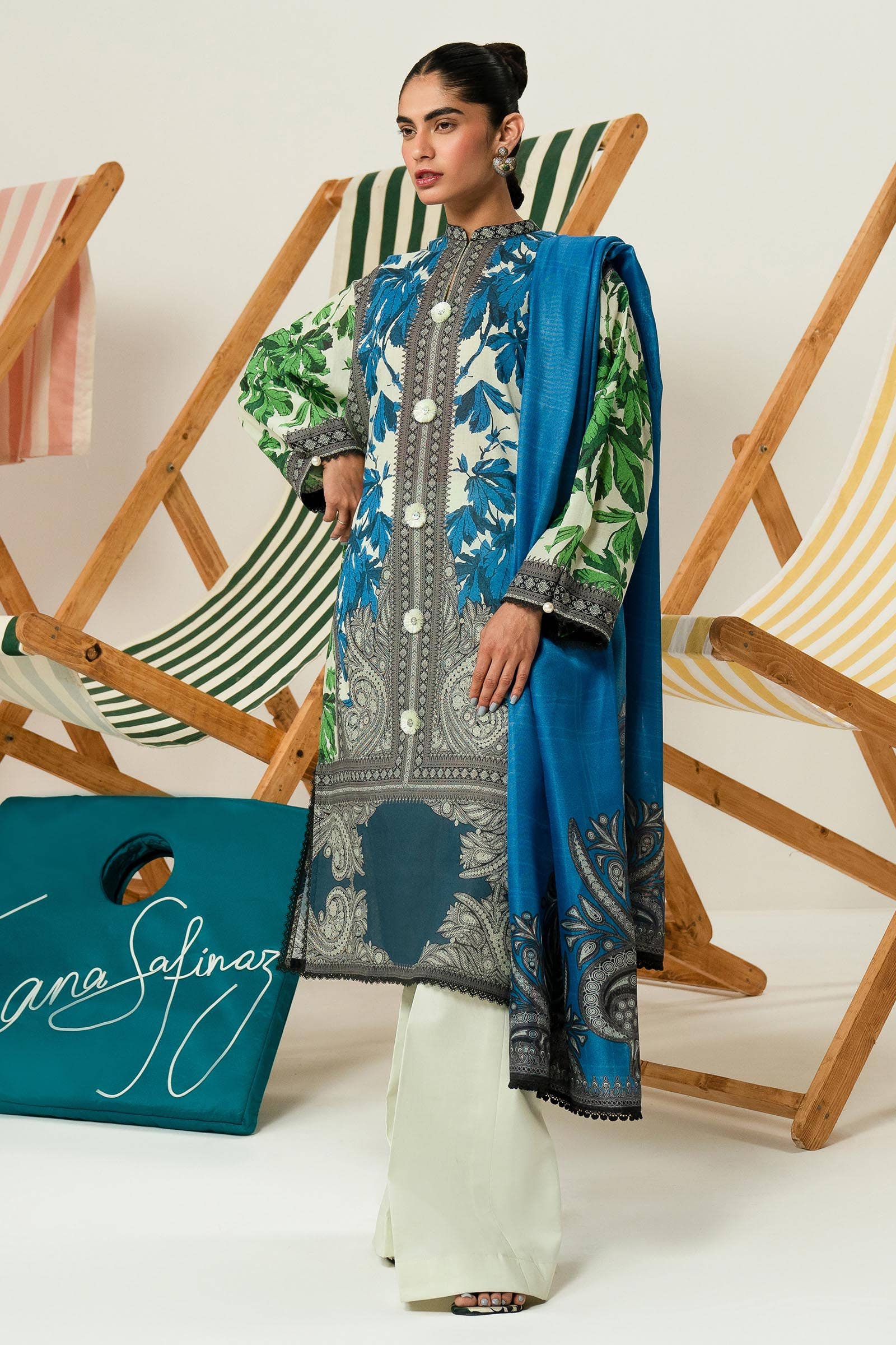 Sana Safinaz | Mahay Summer Lawn 24 | S-09 - Khanumjan  Pakistani Clothes and Designer Dresses in UK, USA 