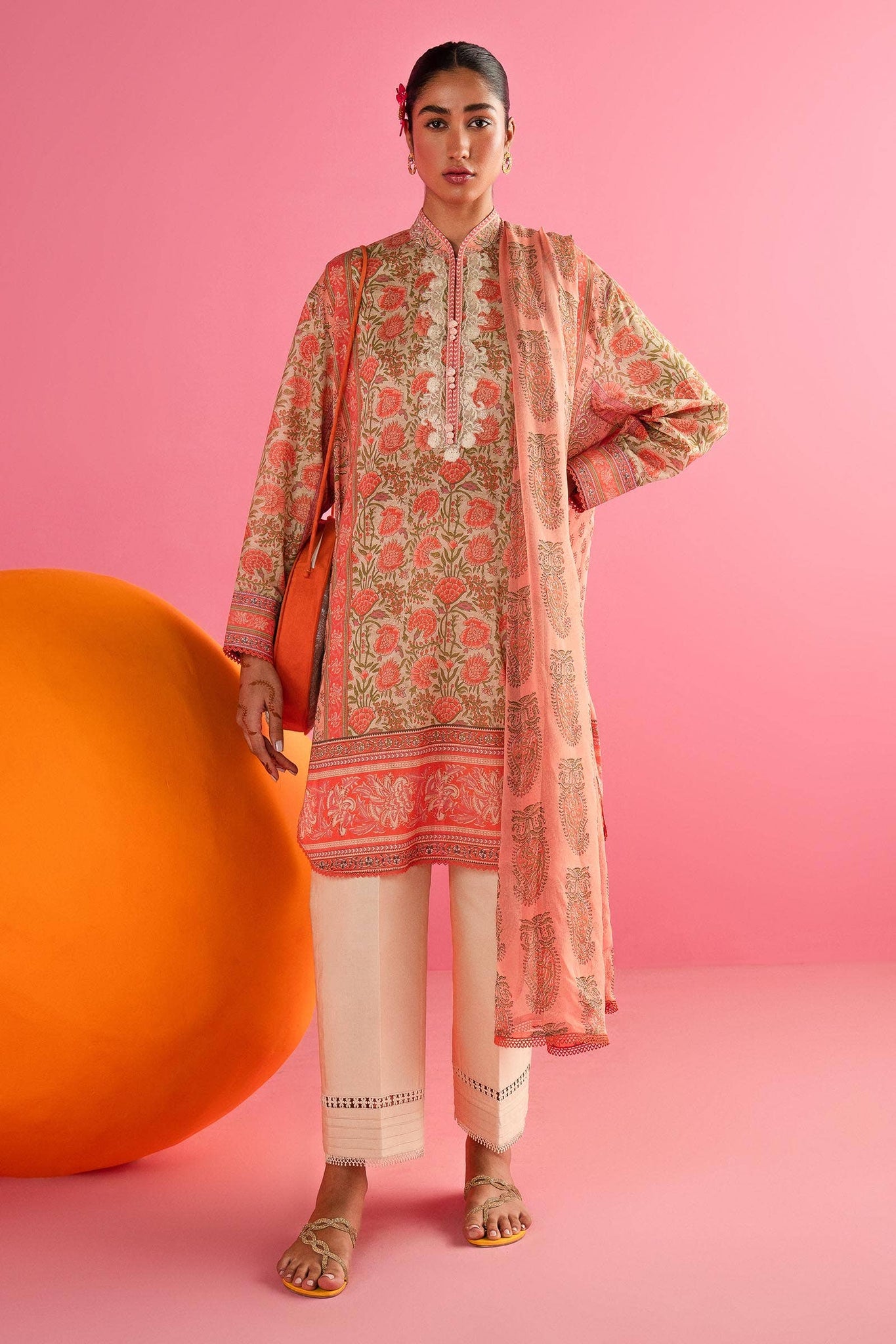 Sana Safinaz | Mahay Summer Lawn 24 | S-04 - Khanumjan  Pakistani Clothes and Designer Dresses in UK, USA 