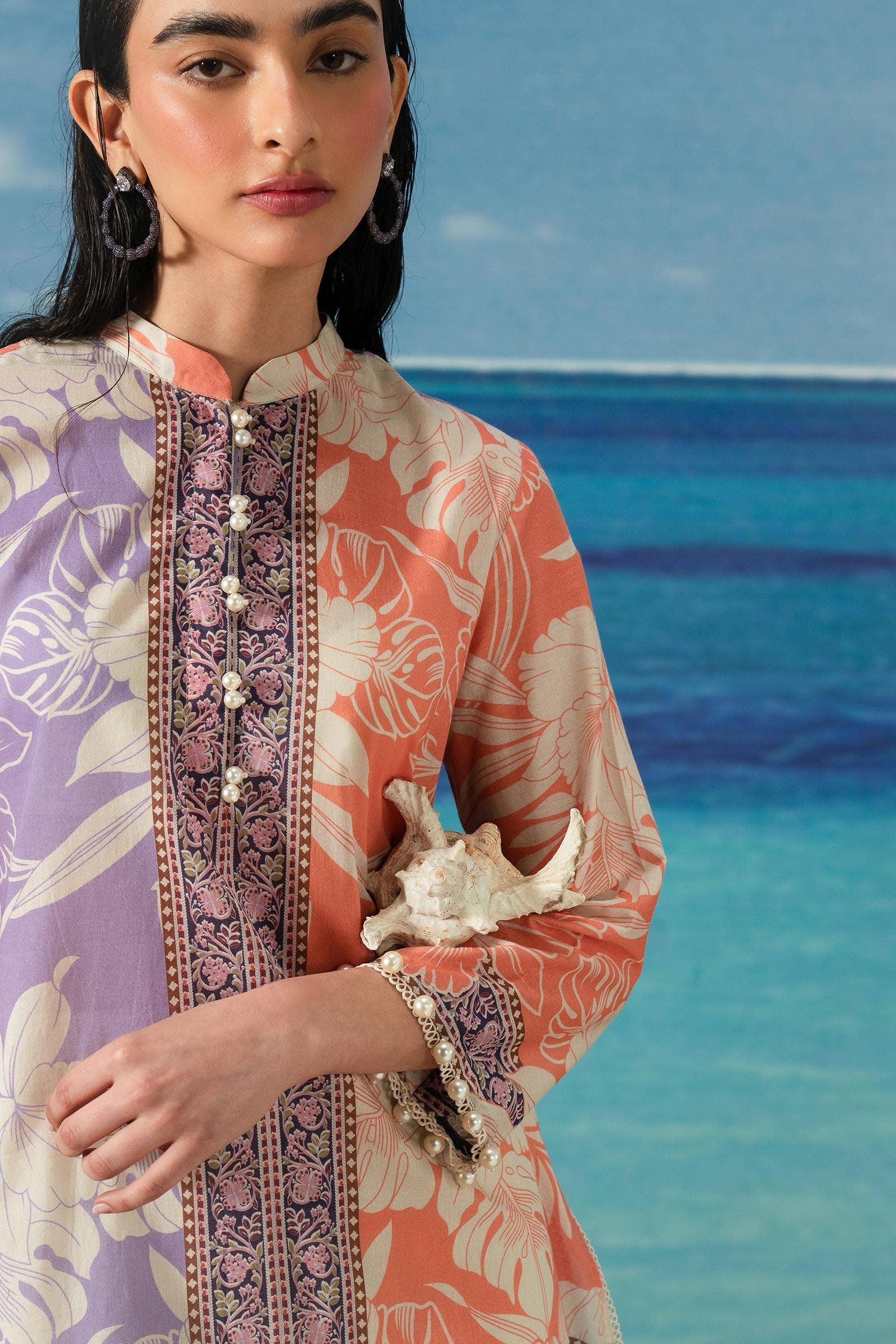 Sana Safinaz | Mahay Summer Lawn 24 | S-01 - Khanumjan  Pakistani Clothes and Designer Dresses in UK, USA 